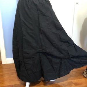 Match Point Linen Skirt